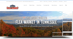 Desktop Screenshot of greatsmokiesfleamarket.com